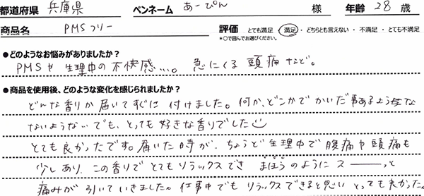 PMSフリーレビュー3